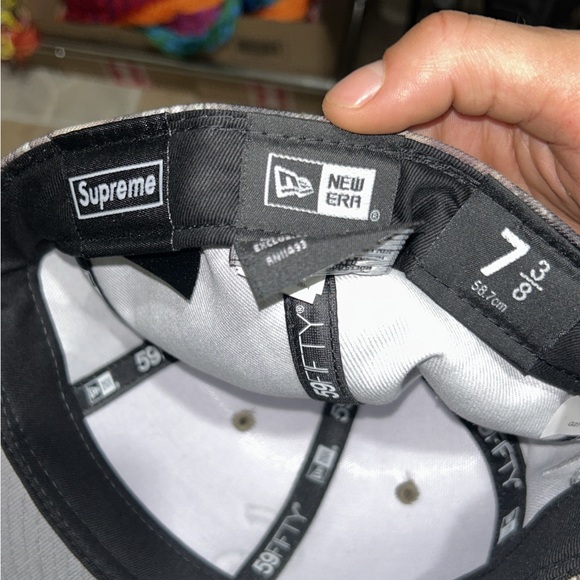 Supreme x 59fifty Camo hat